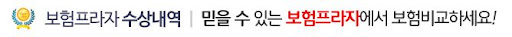 최고의 보험비교사이트 보험프라자