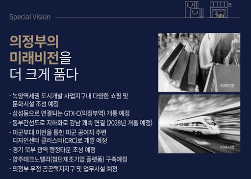 의정부 녹양역세권: 더씨엘59 랜드마크 주상복합 프리미엄